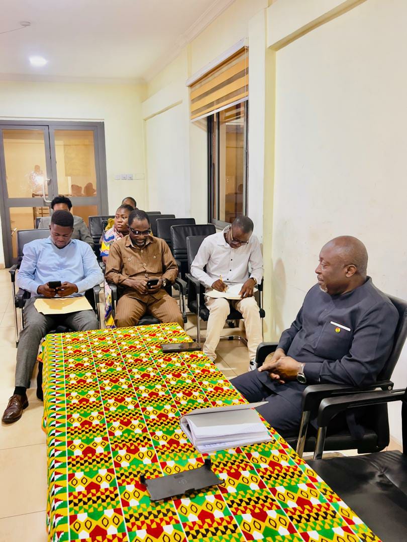 Hon. Baba Jamal Engages District Health Management Team to Strengthen Healthcare Delivery in Ayawaso East