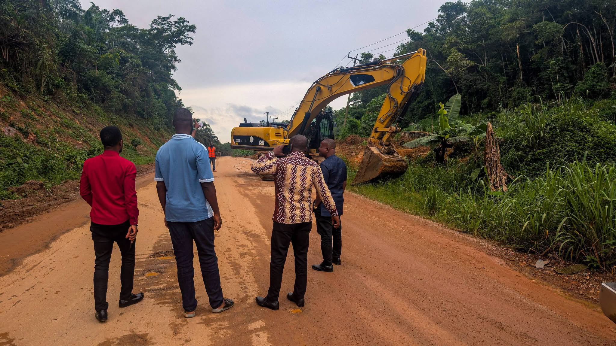     Construction of Community Access Road Ongoing
